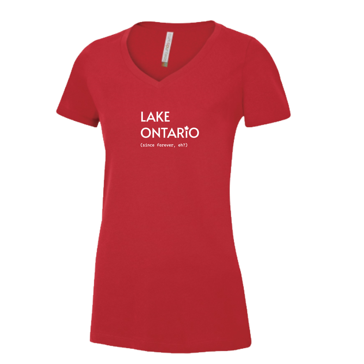 Premium comfortable soft V-neck T-shirt - Women's