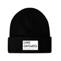 Warm fleece lined knit cuff toque
